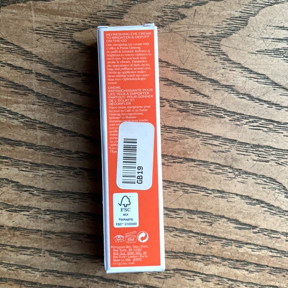 NIB Origins Ginzing refreshing eye cream on the go .34 OZ - Picture 5 of 6